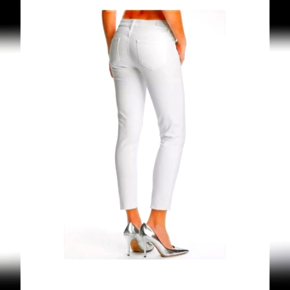 PAIGE size 25 White Skinny jeans - Picture 2 of 7